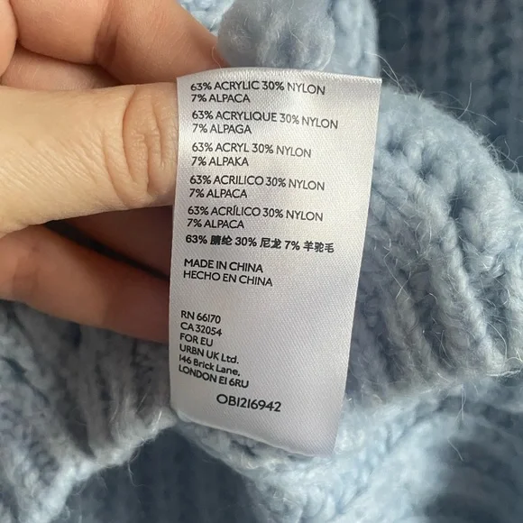 Anthropologie Ramona Cable-Knit Sweater. Pre-Owned. - Picture 9 of 13